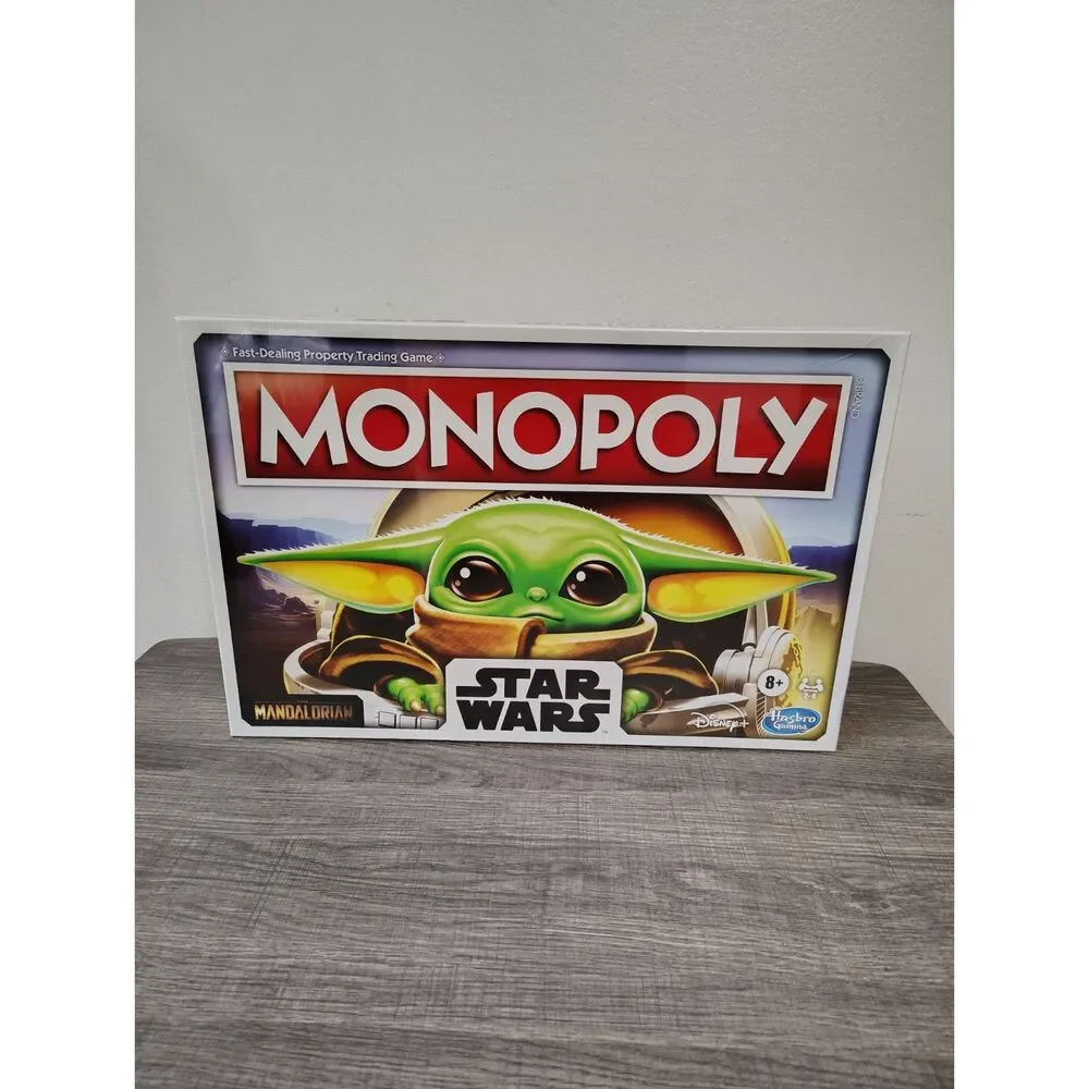 NEW Monopoly Star Wars The Mandalorian Baby Yoda Grogu Board Game Sealed Hasbro